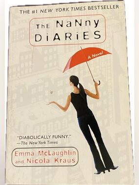 The Nanny Diaries Paperback Book – Cream & Red Cover